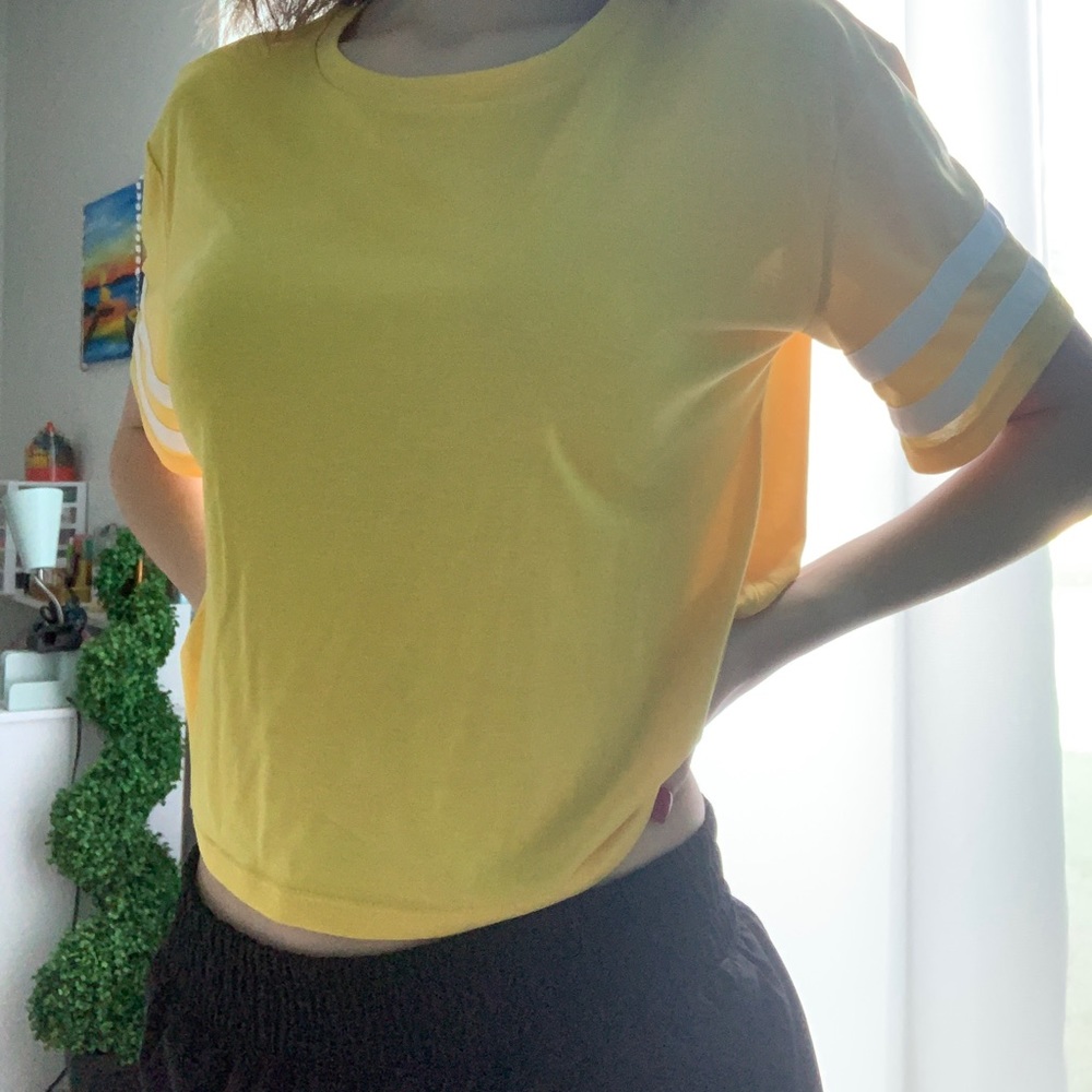 Yellow shirt